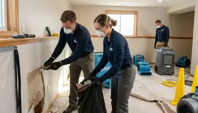Water damage restoration team serving Saint Paul, MN for fast flood and leak cleanup